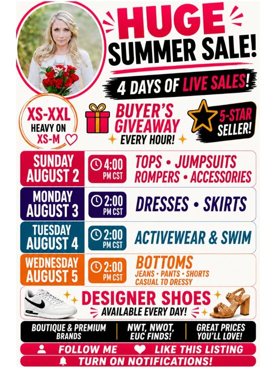 Handbags - 🎉CRYSTAL'S FAB FINDS IS GOING LIVE 8/3/26 2PM CST w/DRESSES/SKIRTS/SHOES SALE!